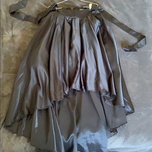 Garcia satin high low formal skirt sz M